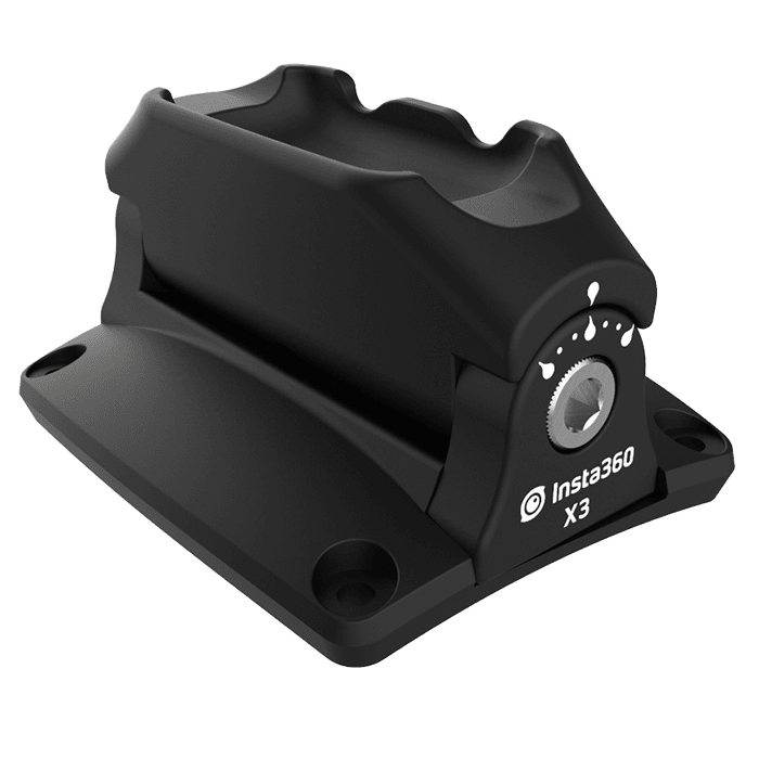 Roller Mount Insta 360, X3, X4, X5 ou One RS pour casque Fuel