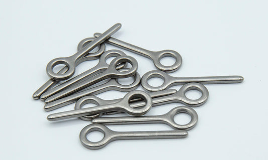 Aiguille droite inox