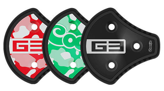 Plaques visière G3